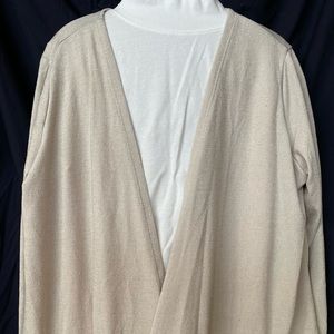 New LuLaRoe Sara Cardigan - Beige XL